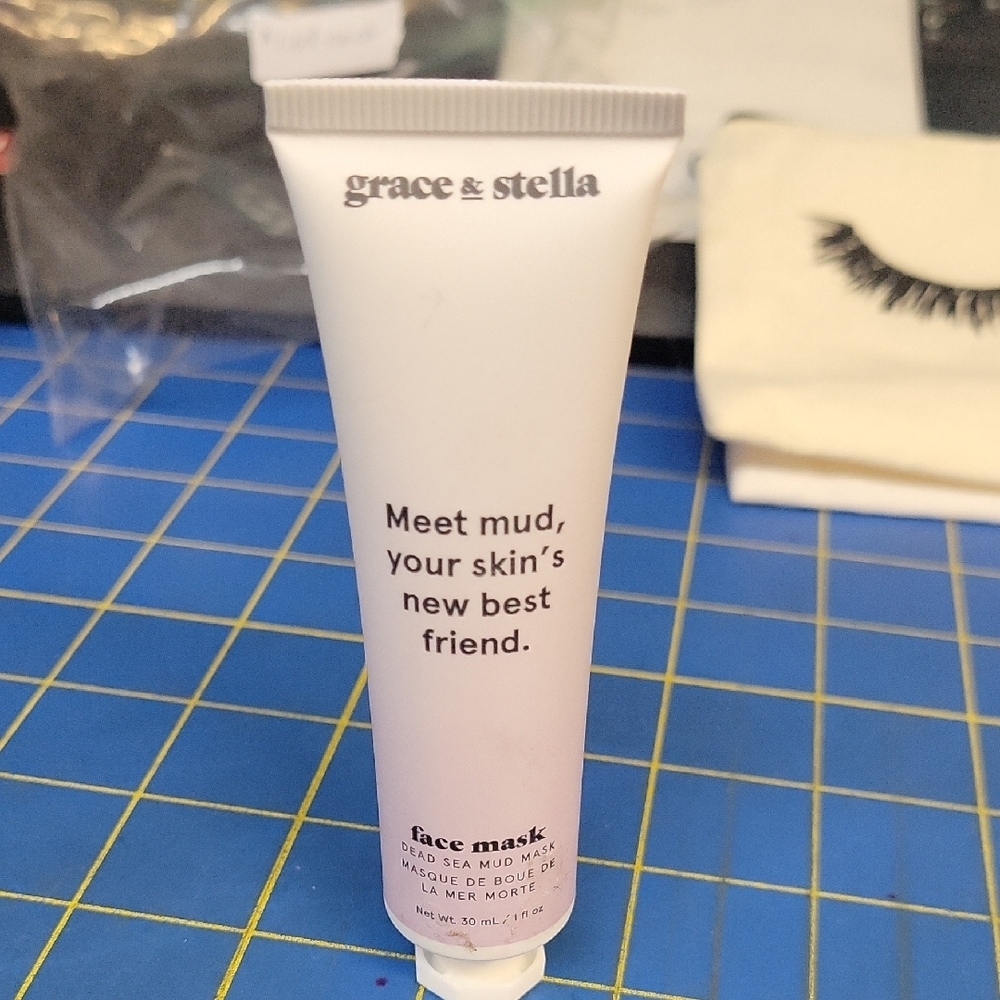 grace & Stella Skincare Face Dead Sea Mud Mask 30ml New Sealed Tube